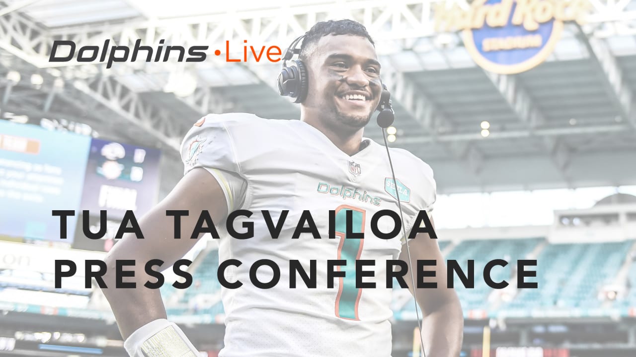 Tua Tagovailoa Patriots-Dolphins Postgame Press Conference