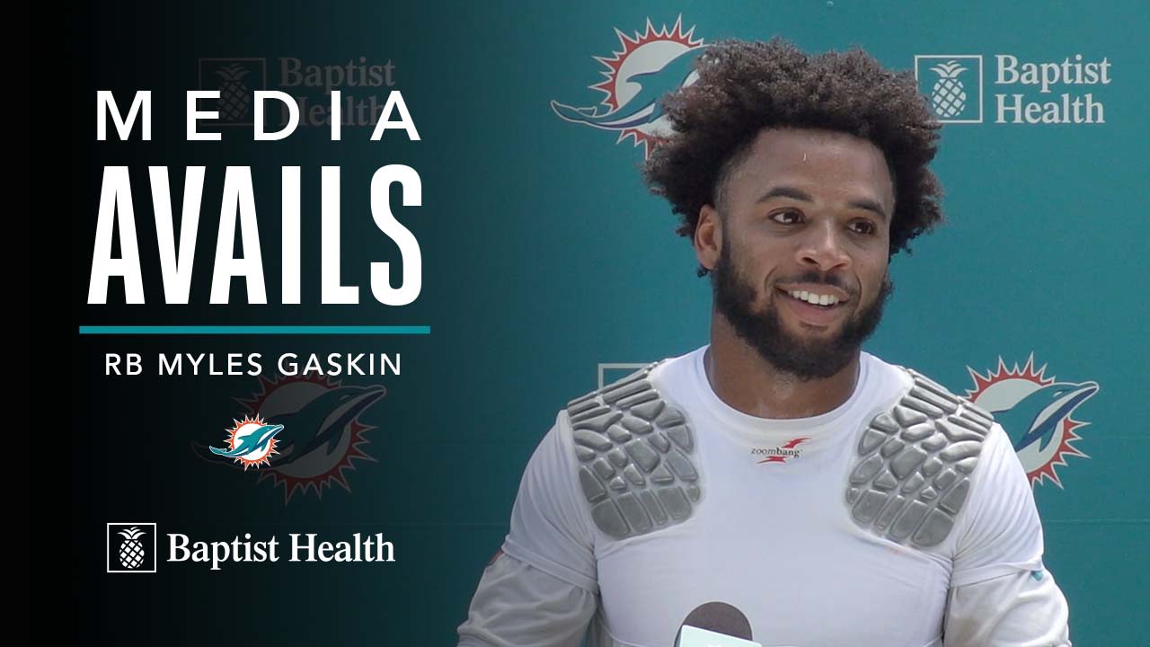 Myles Gaskin dives into offseason workouts, prepares to be RB1