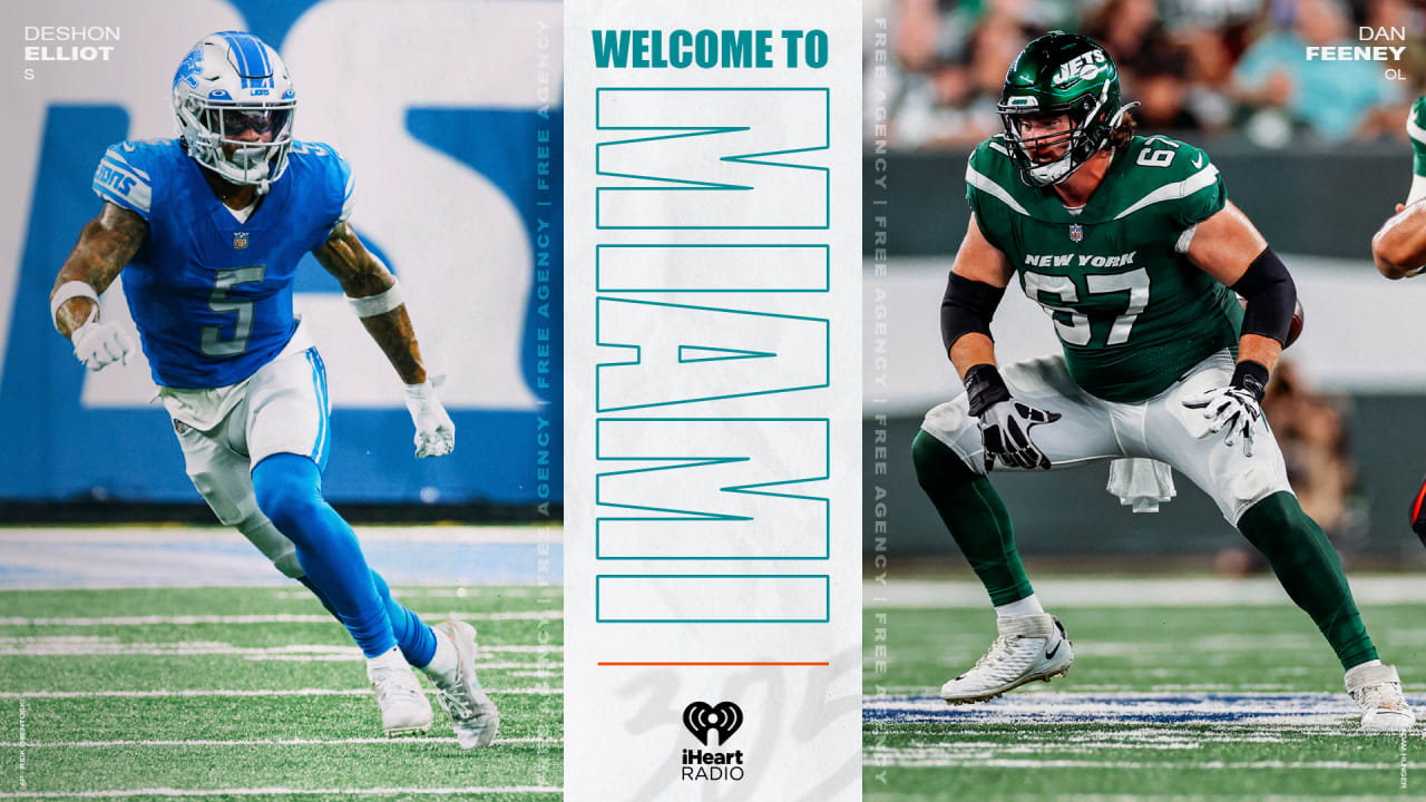 Miami Dolphins Sign DeShon Elliott and Dan Feeney