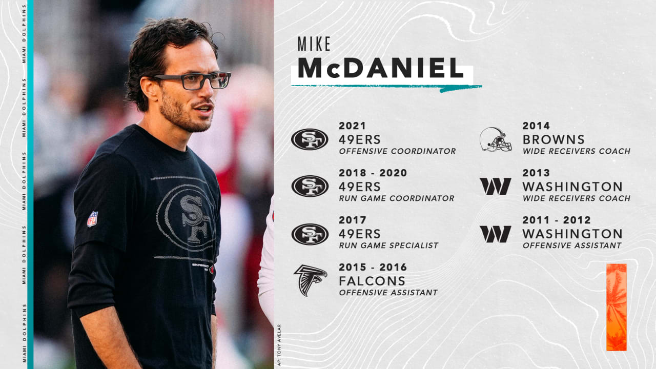 Head Coach Mike McDaniel By The Numbers - Miami Dolphins