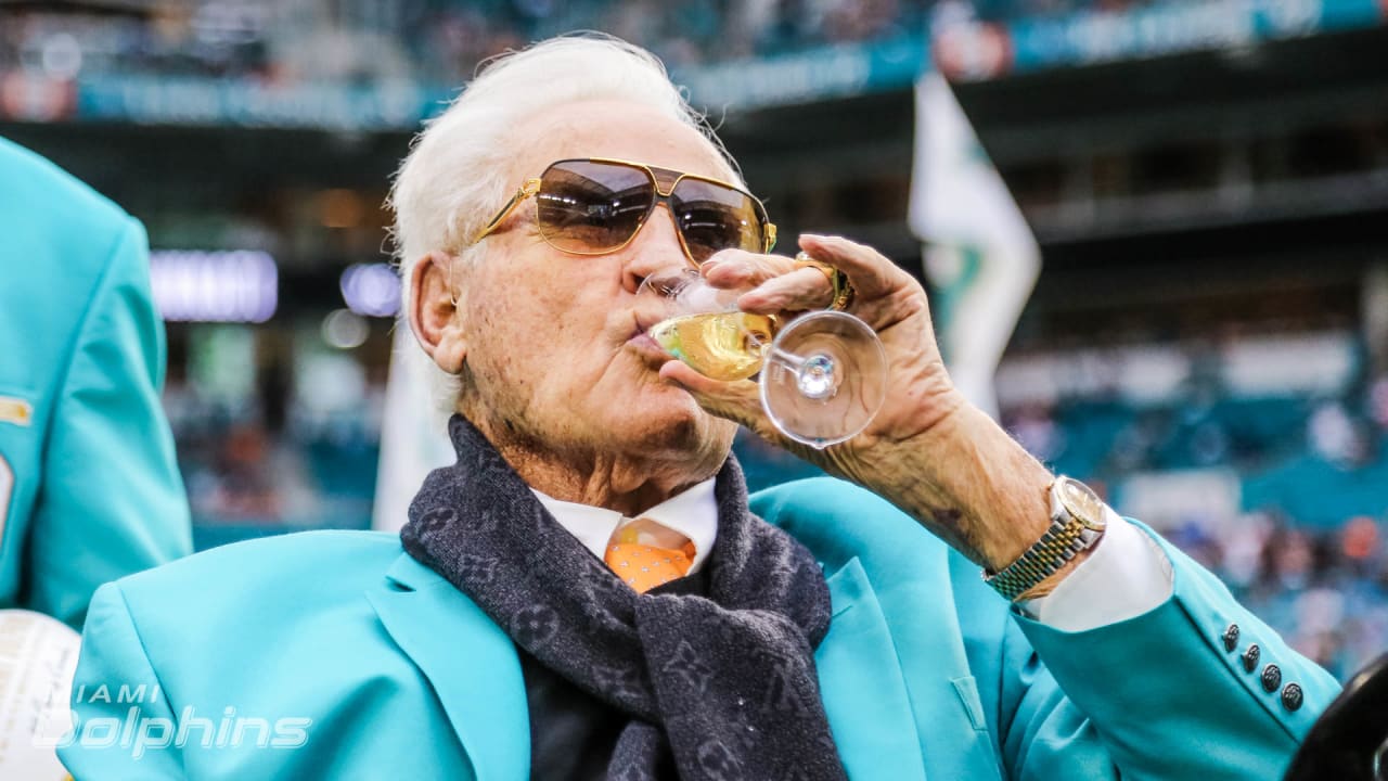 Shula says '72 Dolphins don't have champagne parties - NBC Sports