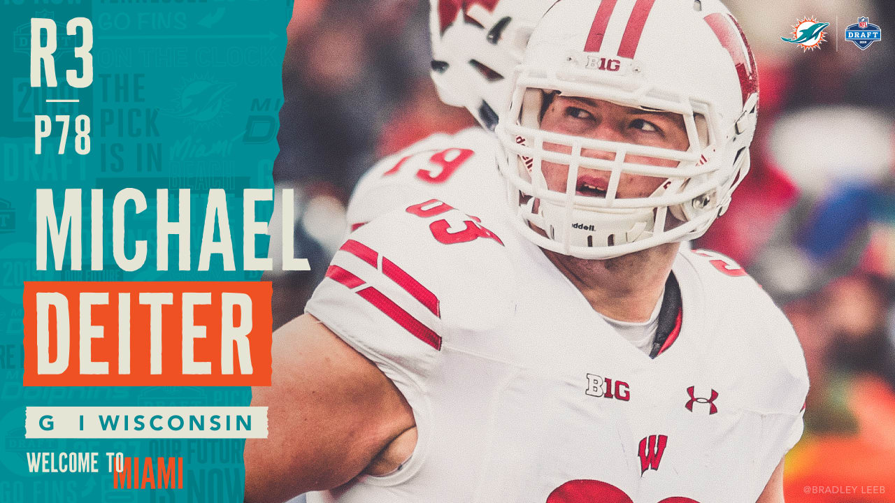 Dolphins Sign Michael Deiter