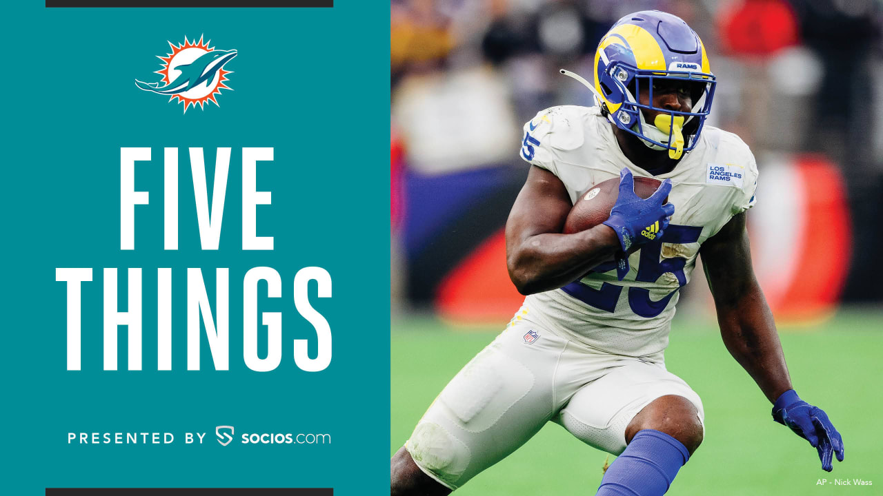 Miami Dolphins Sign Running Back Sony Michel 5 Things to Know and