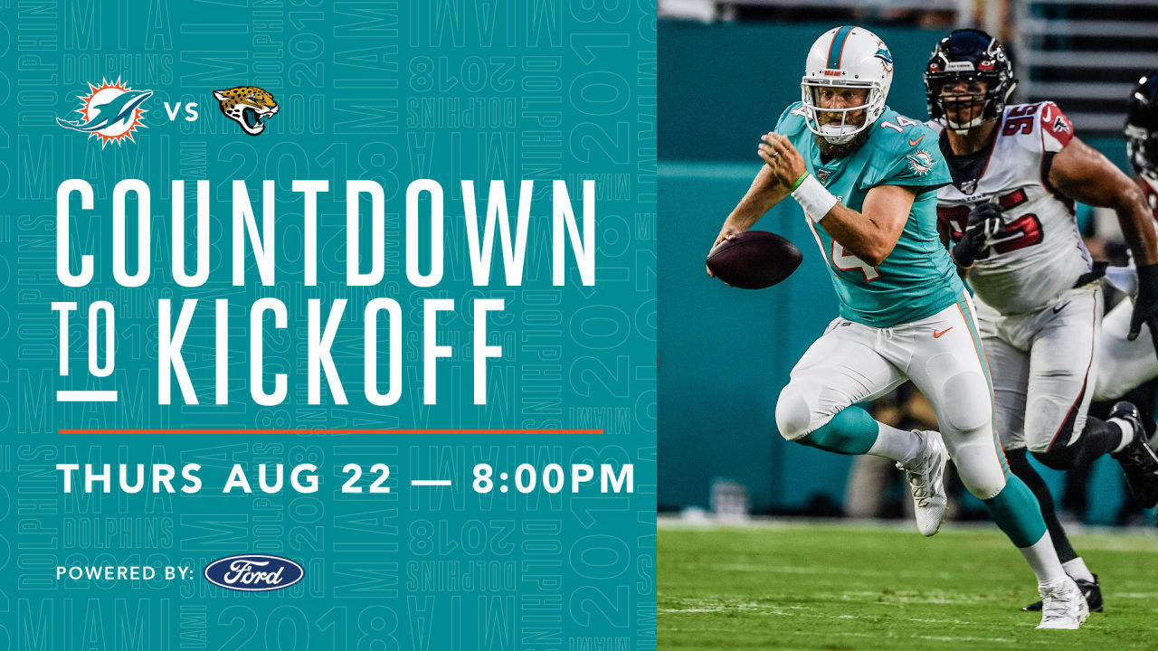 NFL Preseason: Jacksonville Jaguars vs. Miami Dolphins - Downtown  Jacksonville