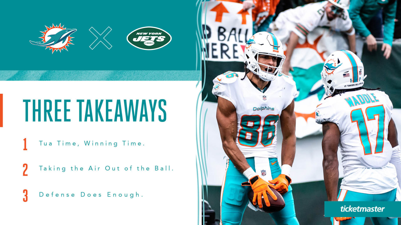 Three Takeaways Miami Dolphins New York Jets Week 15 NFL 2021