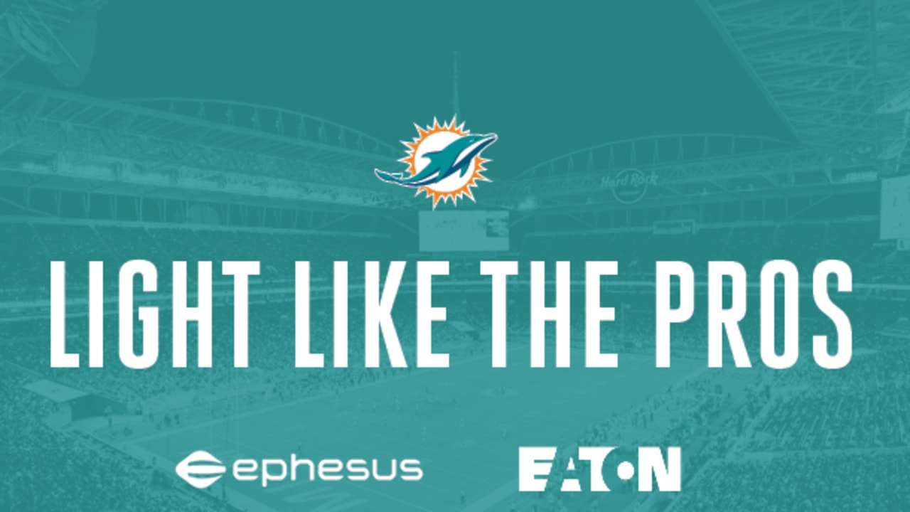 Eaton and Dolphins to Award Free Ephesus LED Sports Lighting System to