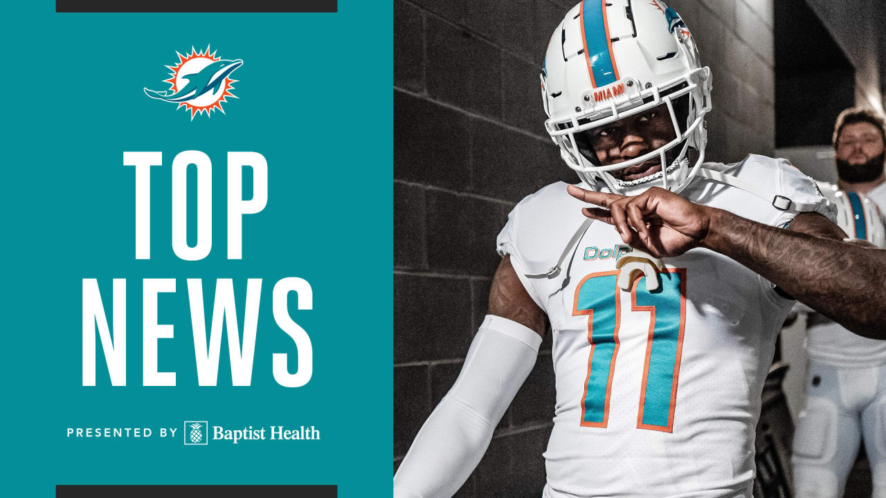 DeVante Parker had a big fourth-quarter touchdown grab on Sunday