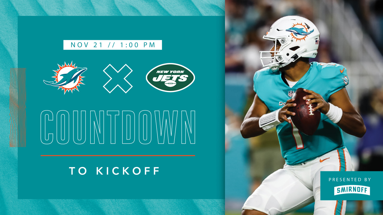 Miami Dolphins at New York Jets Week 11 NFL 2021