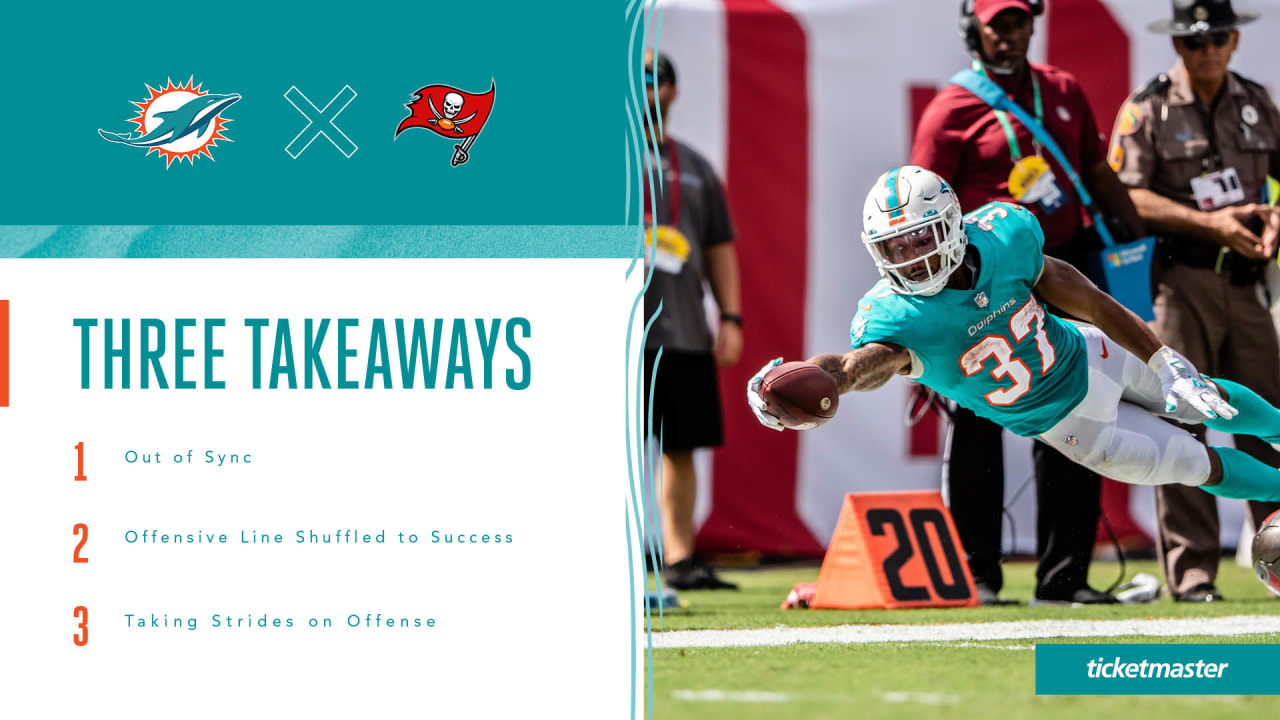 Takeaways from Dolphins vs. Bucs