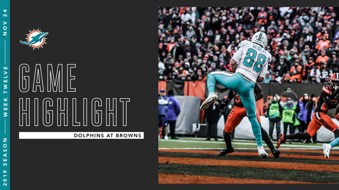 Cleveland Browns rout Miami Dolphins 41-24