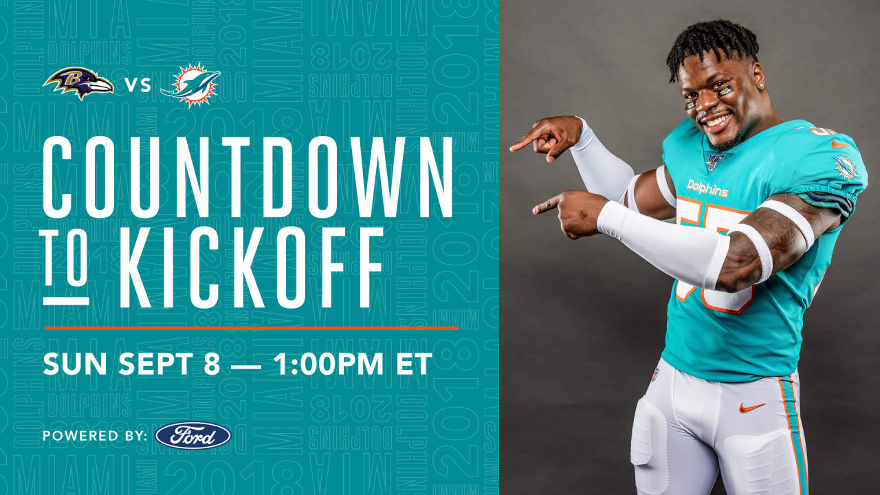 Countdown To Kickoff Dolphins vs. Ravens
