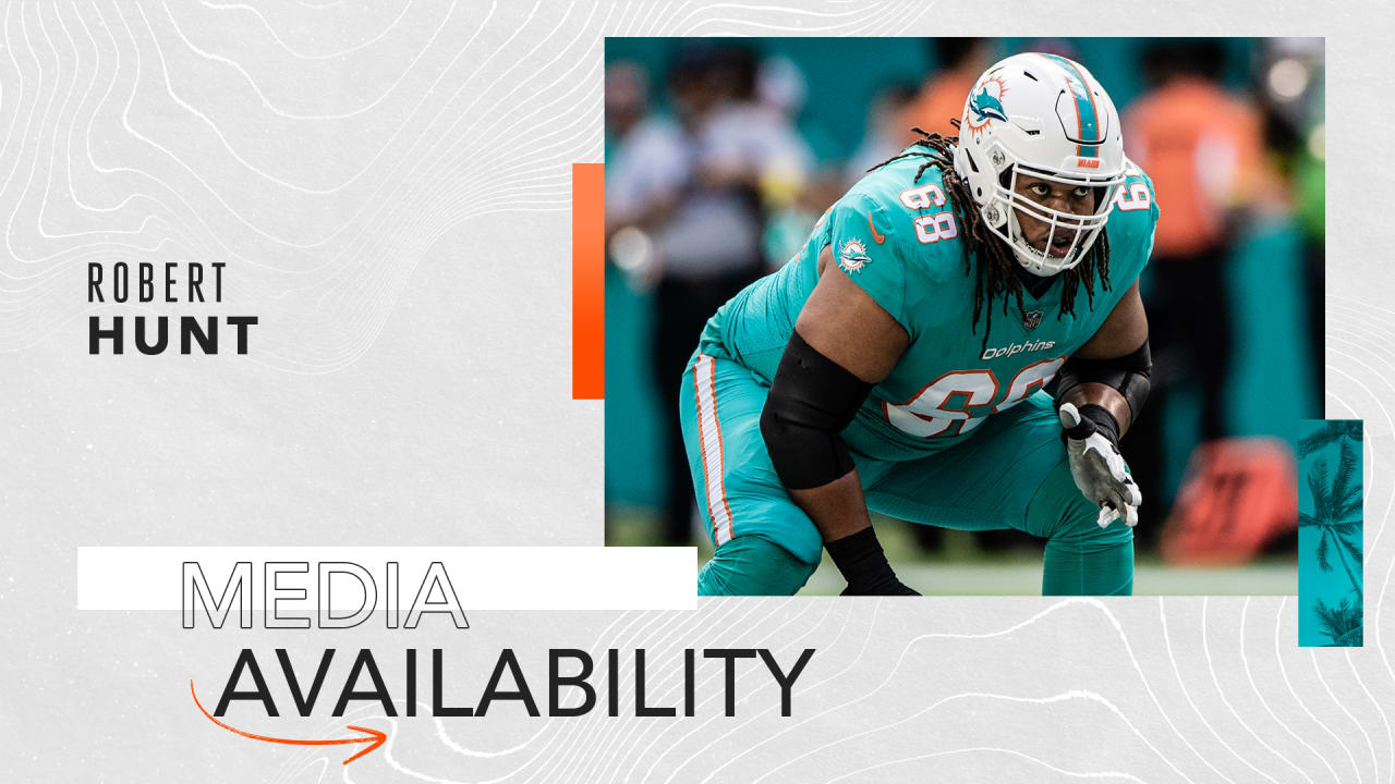 Everything you need to know about the Miami Dolphins' Robert Hunt