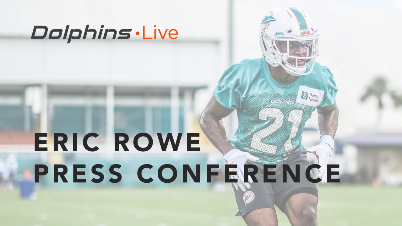 Eric Rowe post-practice press conference