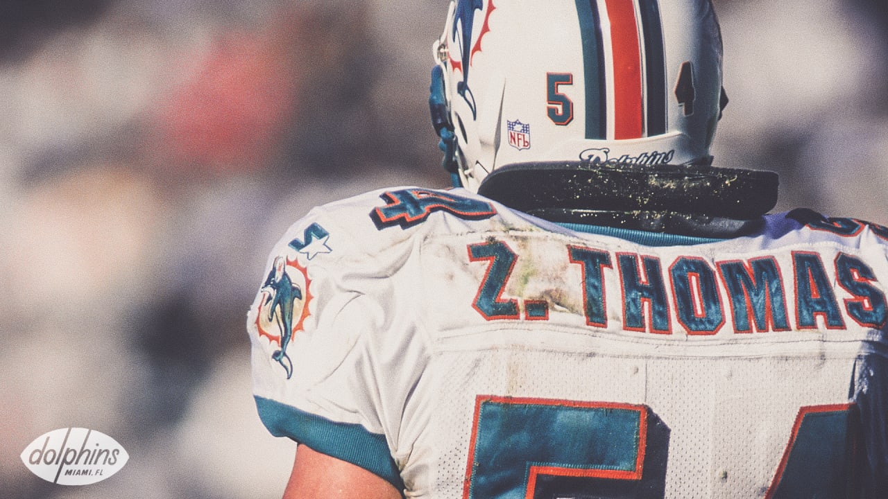 Ex-Dolphins LB Zach Thomas 'honored' to be Hall of Fame finalist again