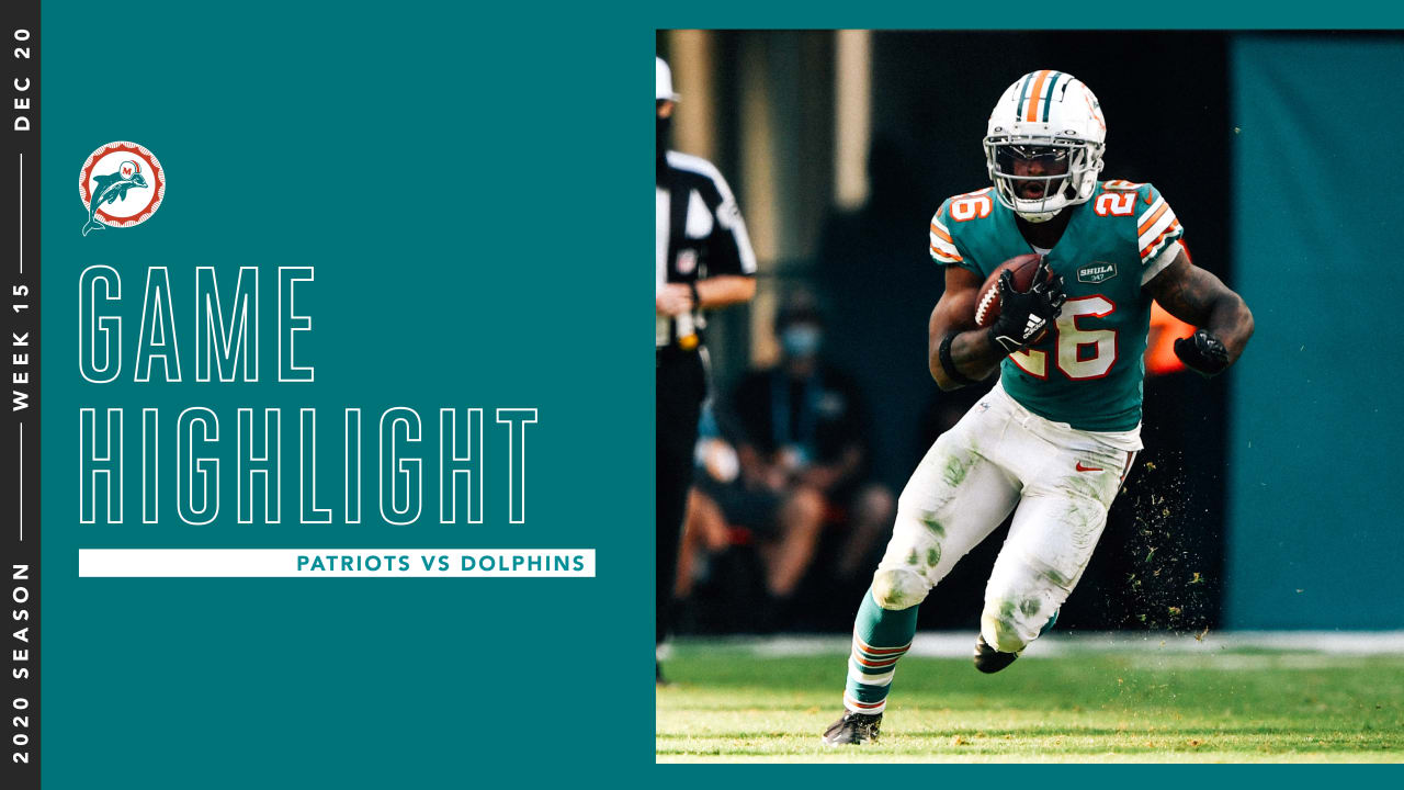 Salvon Ahmed sparks Dolphins' run game in first career start