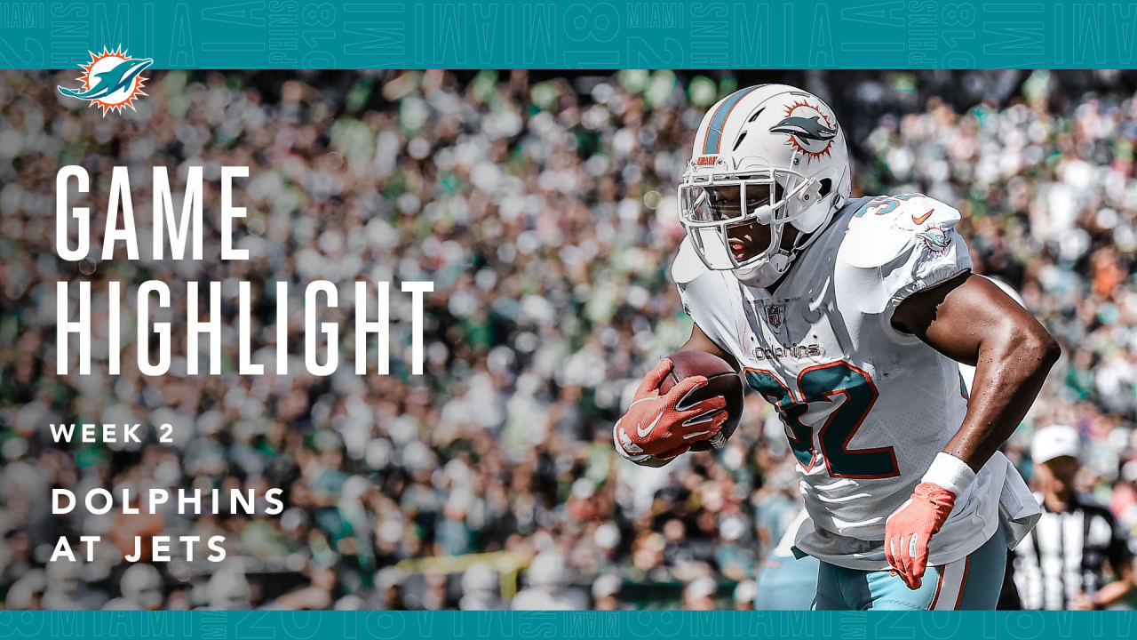 In-game Replay: Dolphins' Kenyan Drake maneuvers for a long touchdown run