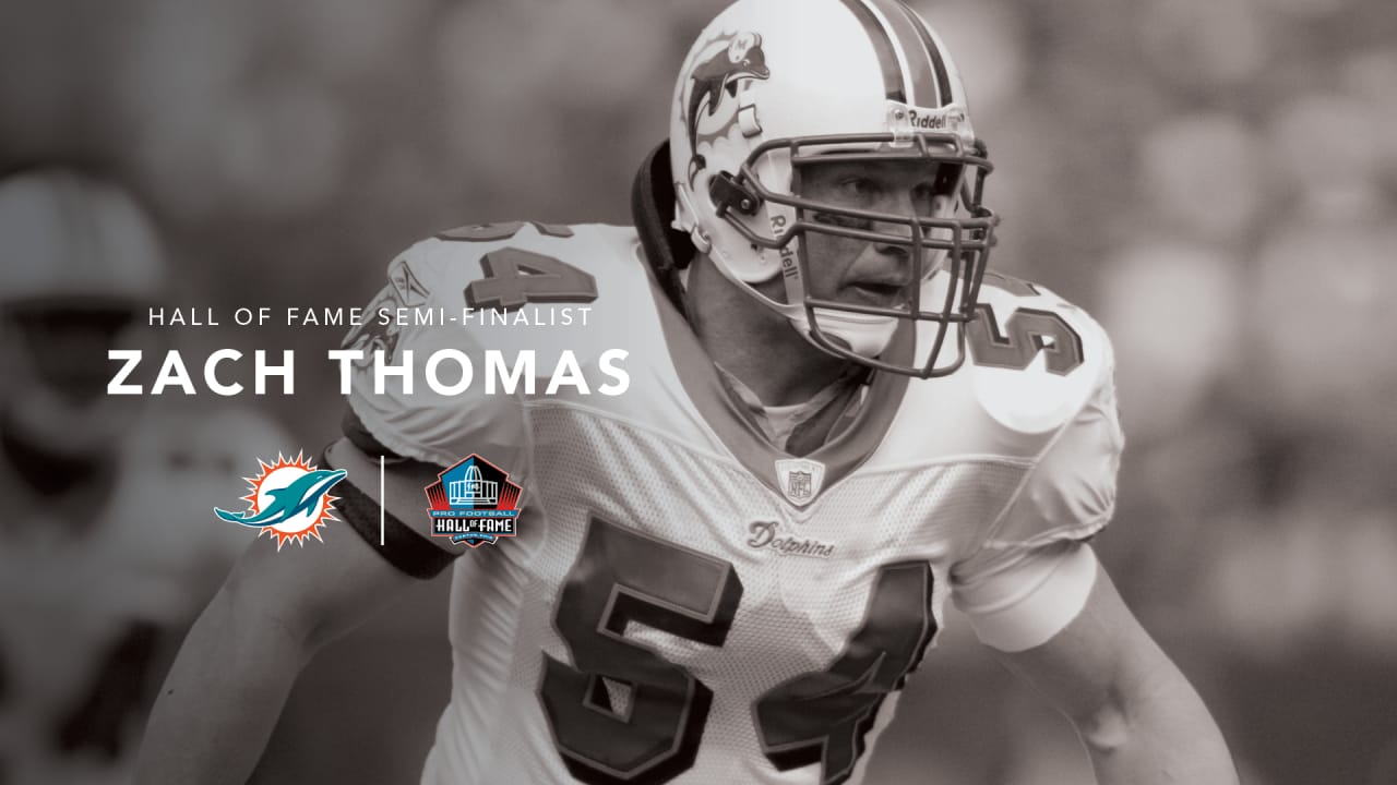 Zach Thomas, Jimmy Johnson Named Hall Of Fame Semifinalists