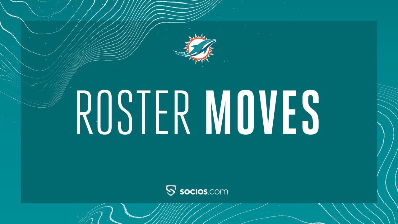 Miami Dolphins - ROSTER MOVES, We have signed safety Verone McKinley III  to the active roster and elevated tackle Kion Smith to the active roster  for Sunday's game.