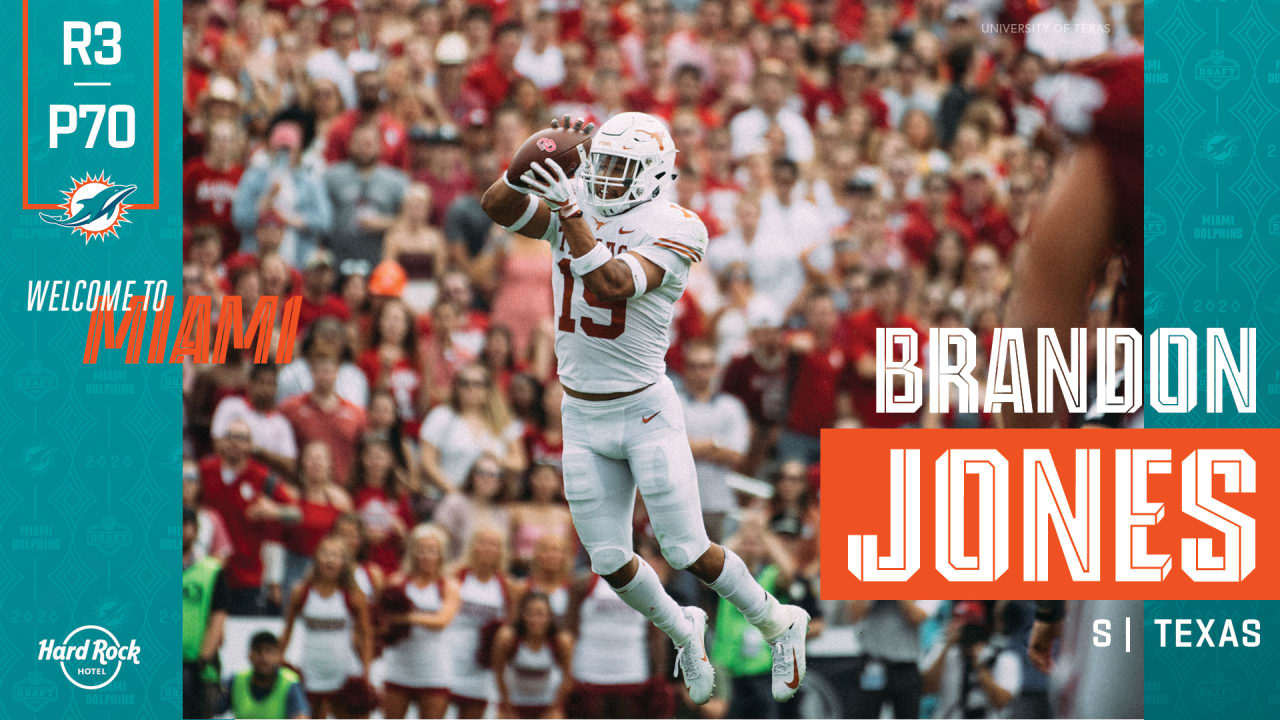 2020 NFL Draft: Defensive Back Brandon Jones, Texas, Round 3, Pick 70