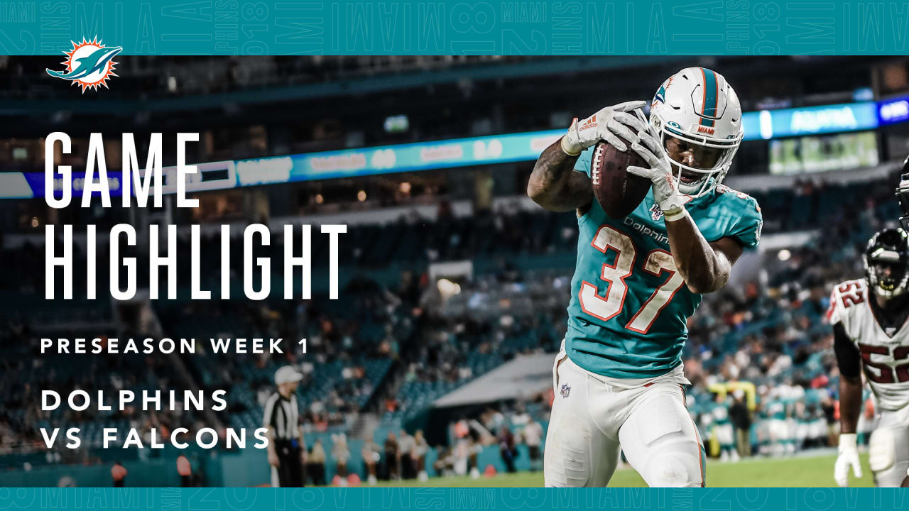 Miami Gardens, Florida, USA. 22nd Dec, 2019. Miami Dolphins running back  Myles Gaskin (37) is congratulated by teammates after scoring a touchdown  against the Cincinnati Bengals in the fourth quarter of an