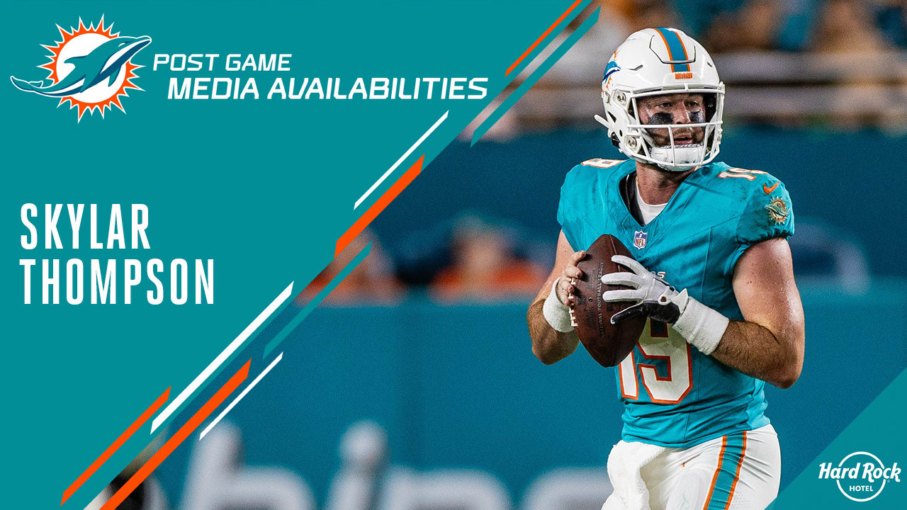 Dolphins Plan To Start QB Skylar Thompson In Week 6