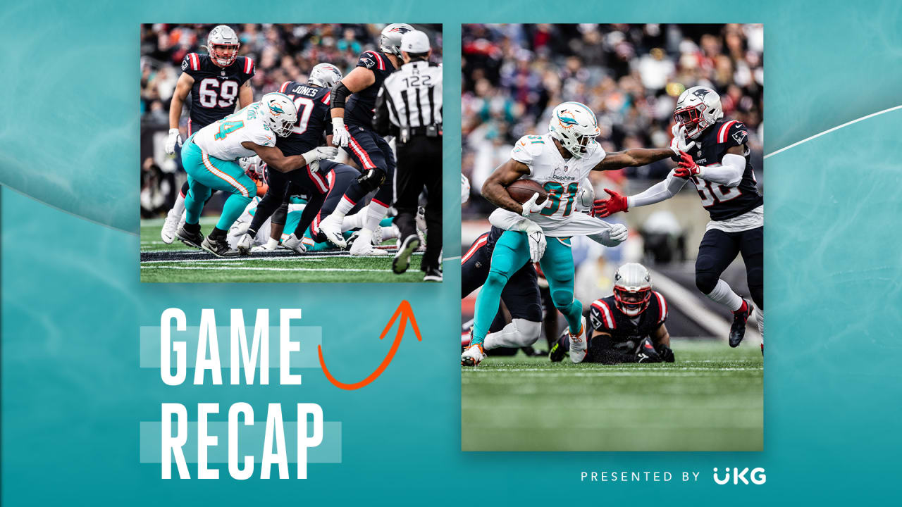 Miami Dolphins 21 vs. 23 New England Patriots summary: stats and