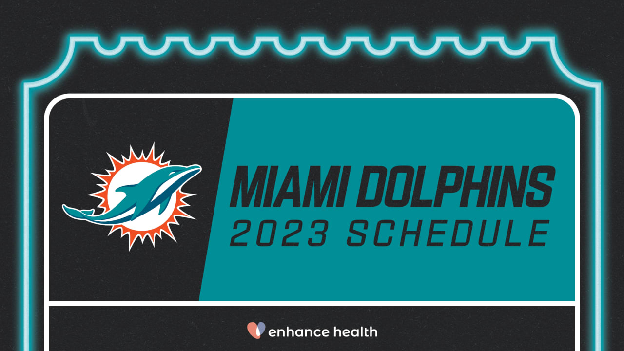 miami dolphins schedule