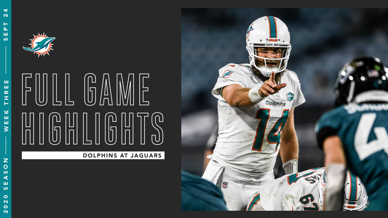 Miami Dolphins vs. Jacksonville Jaguars highlights