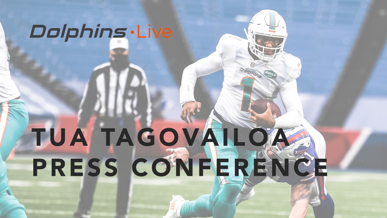 Tua Tagovailoa Patriots-Dolphins Postgame Press Conference