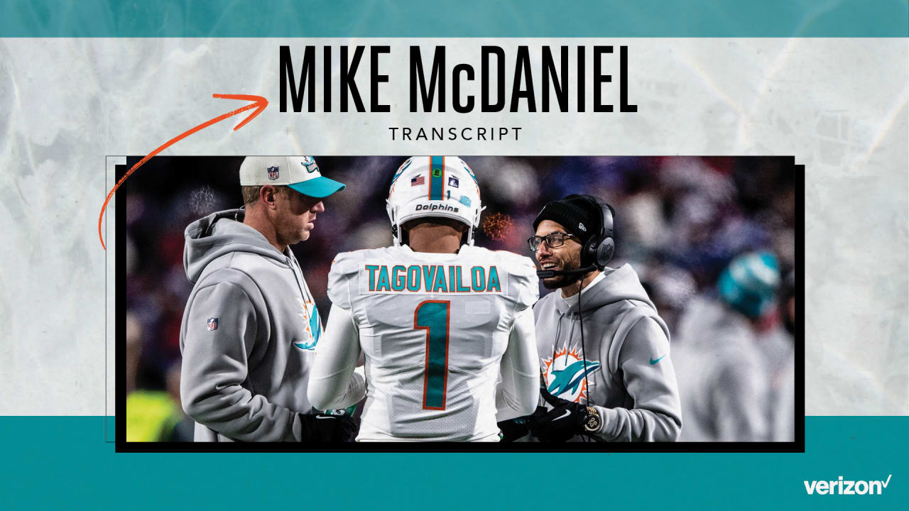 Mike McDaniel explains why Dolphins didn't try to set record for most  points in NFL game