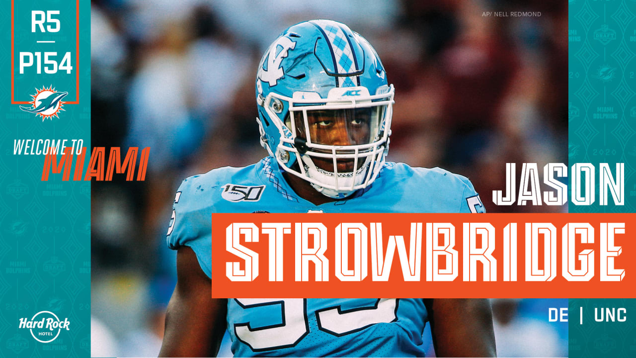 2020 NFL Draft: Defensive End, Jason Strowbridge, North Carolina, Round 5,  Pick 154