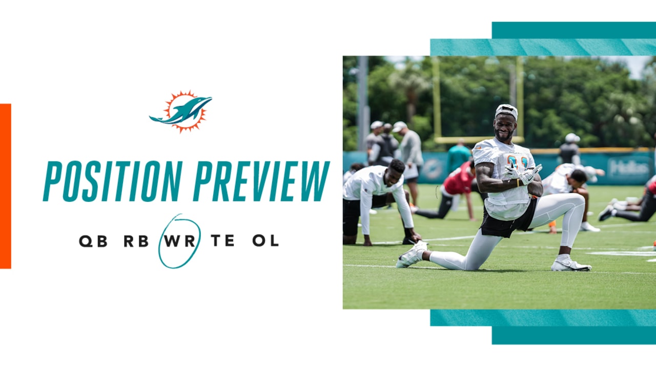 Miami Dolphins' 90-man pre-training camp roster by jersey number