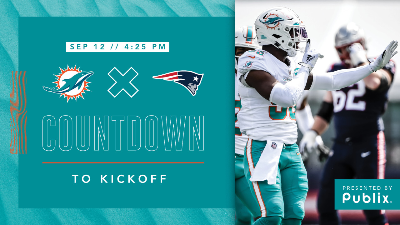 Miami Dolphins at New England Patriots Week 1 NFL 2021