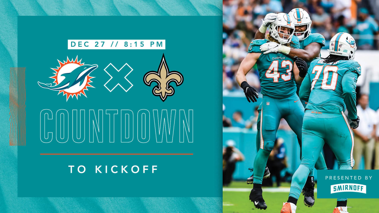 Miami Dolphins vs New Orleans Saints Week 16 NFL 2021