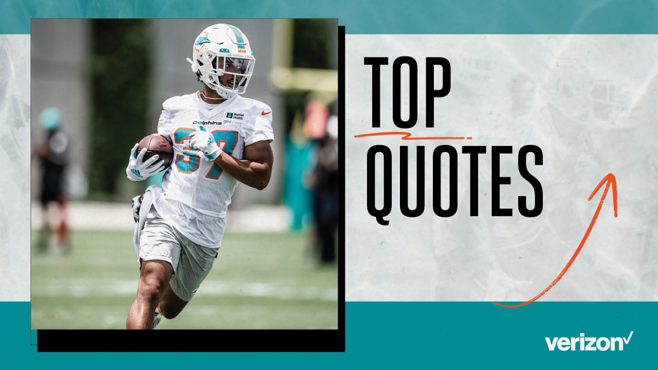 Dolphins RB Raheem Mostert: 'I'll be ready Week 1'