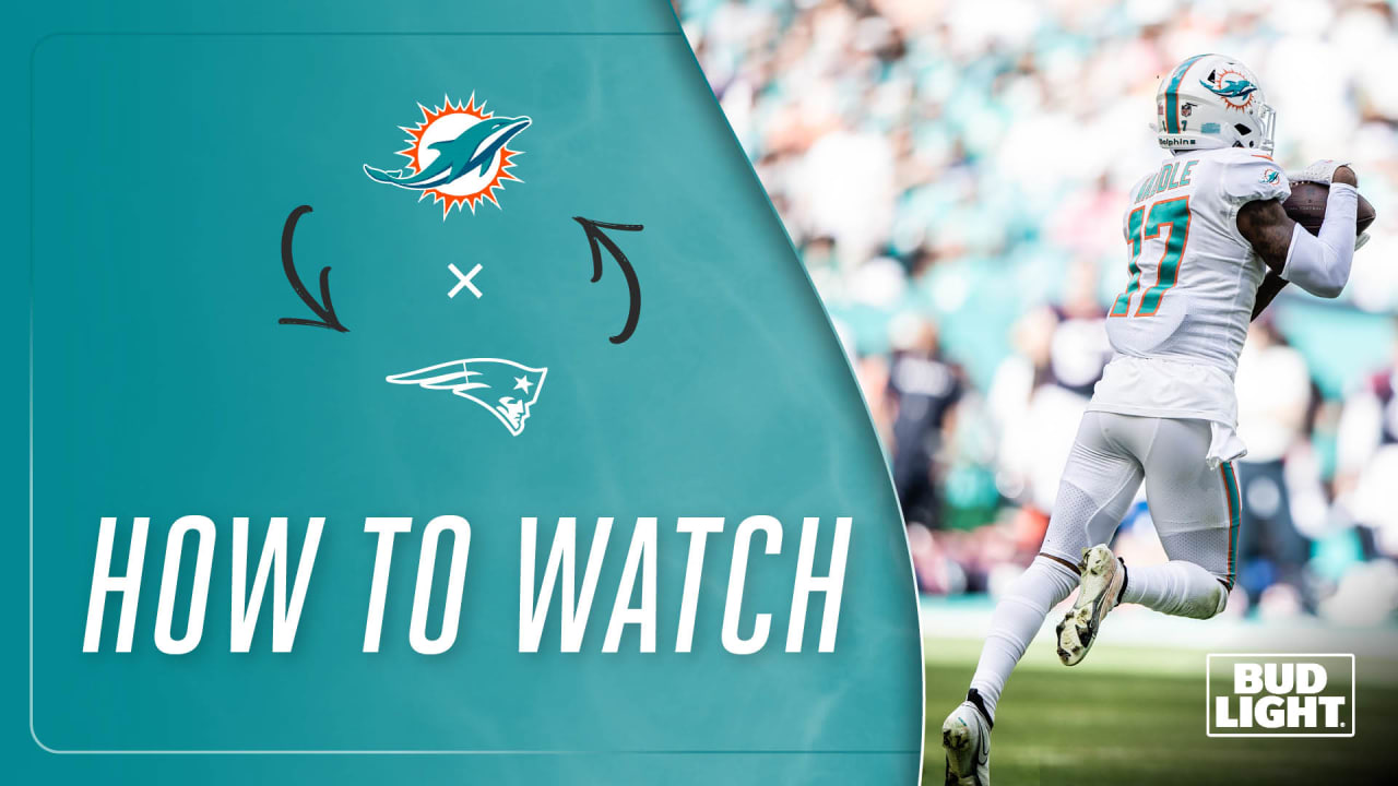 Dolphins vs. Patriots live stream: TV channel, how to watch