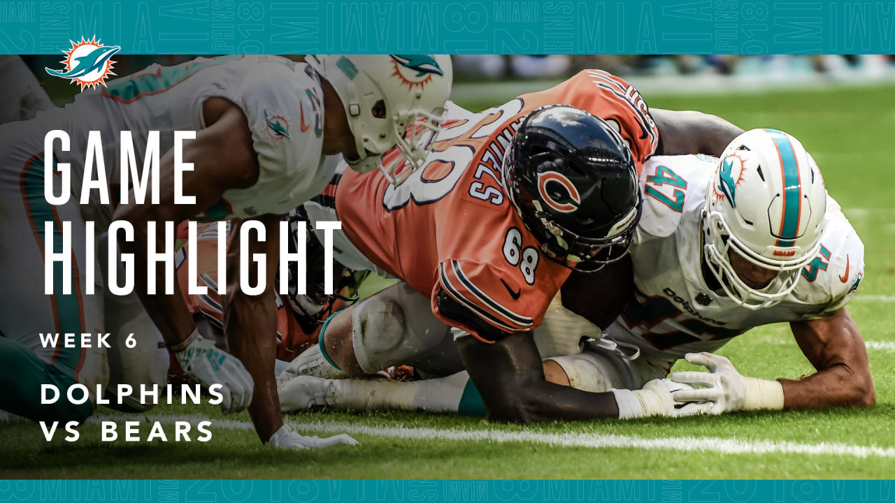 Bears vs. Dolphins Week 6 Highlights