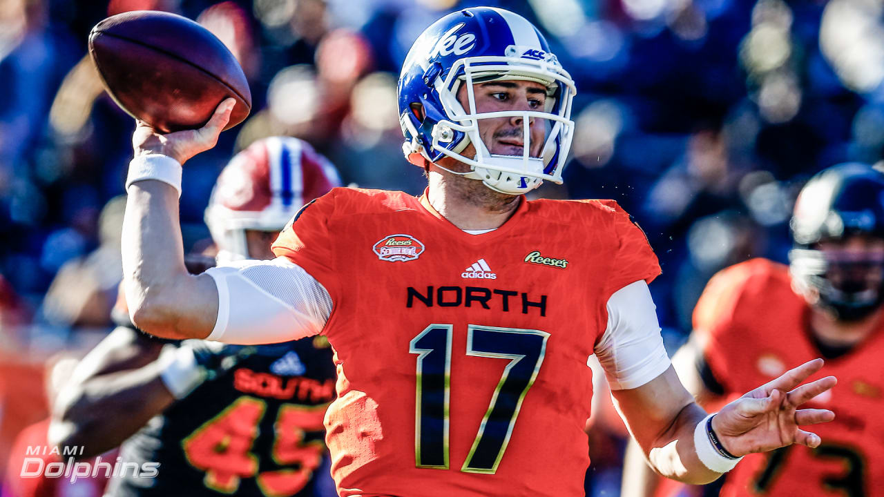 Reese's Senior Bowl Daniel Jones MVP Performance