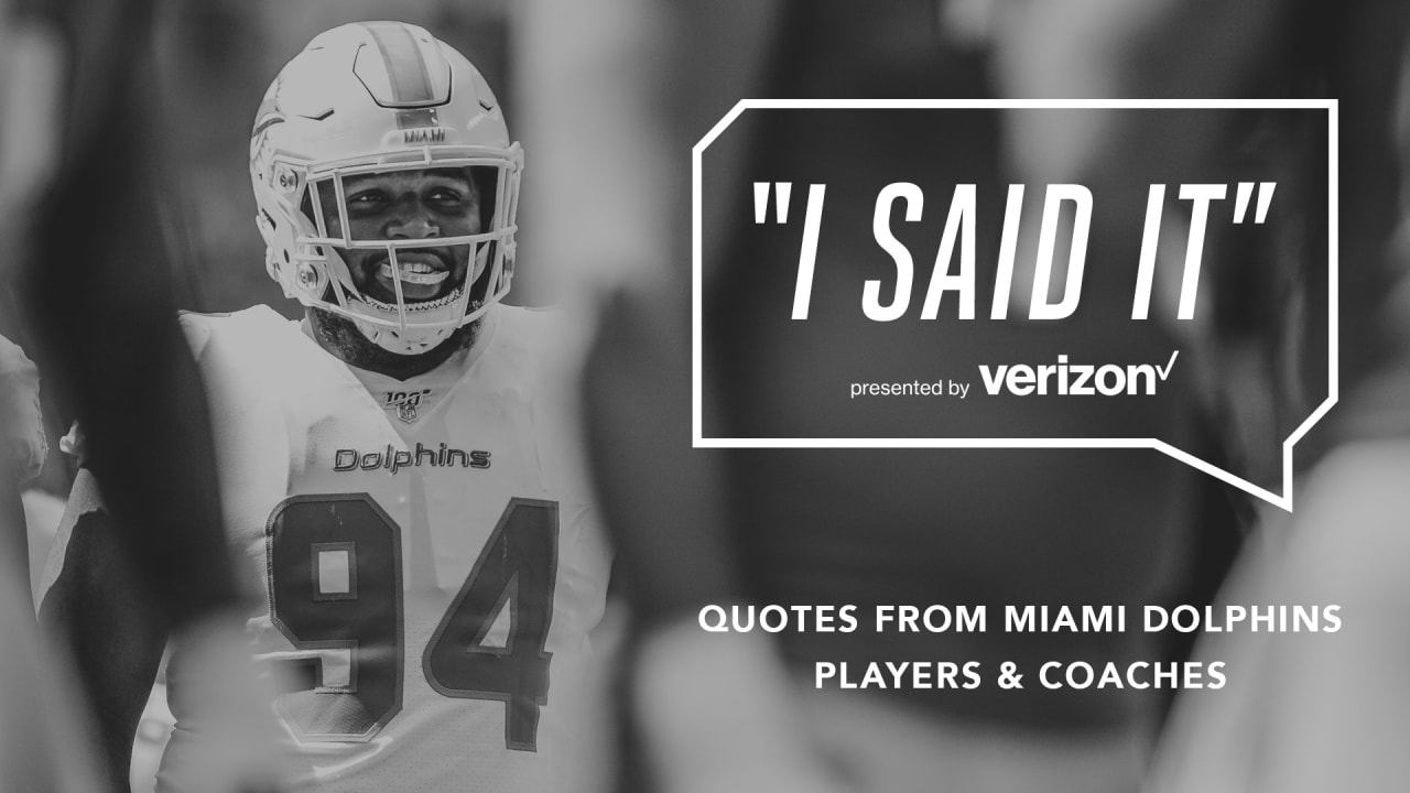 Miami Dolphins' Raekwon McMillan says ref told him to 'Stay off