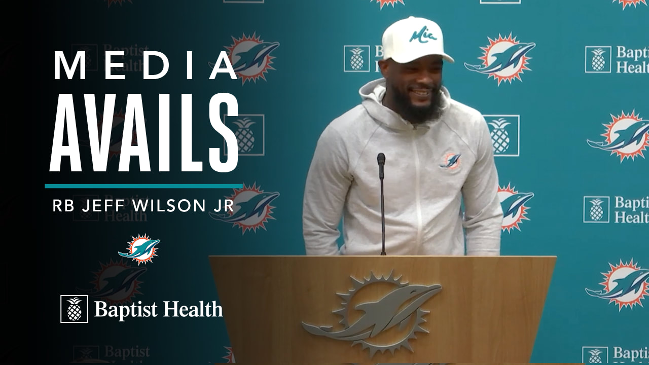 Jeff Wilson RB Miami Dolphins, Every run, target, and catch, 2022