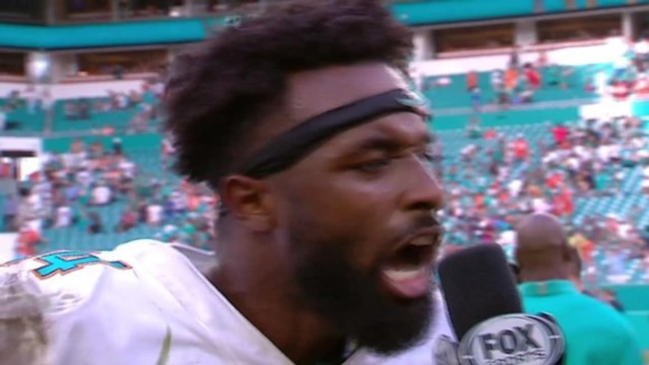 Jarvis Landry of Miami Dolphins apologizes for block that injured