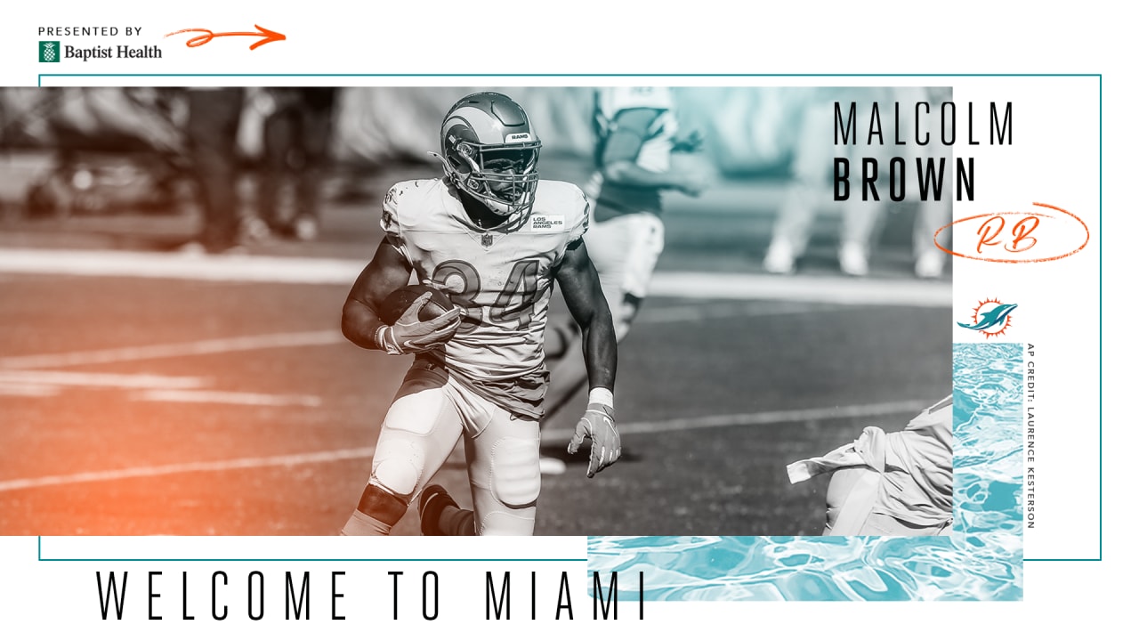 Miami Dolphins Running Back Malcolm Brown Free Agent Analysis