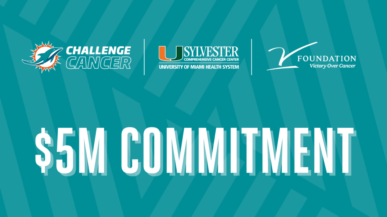 Dolphins Challenge Cancer Partners with the V Foundation to