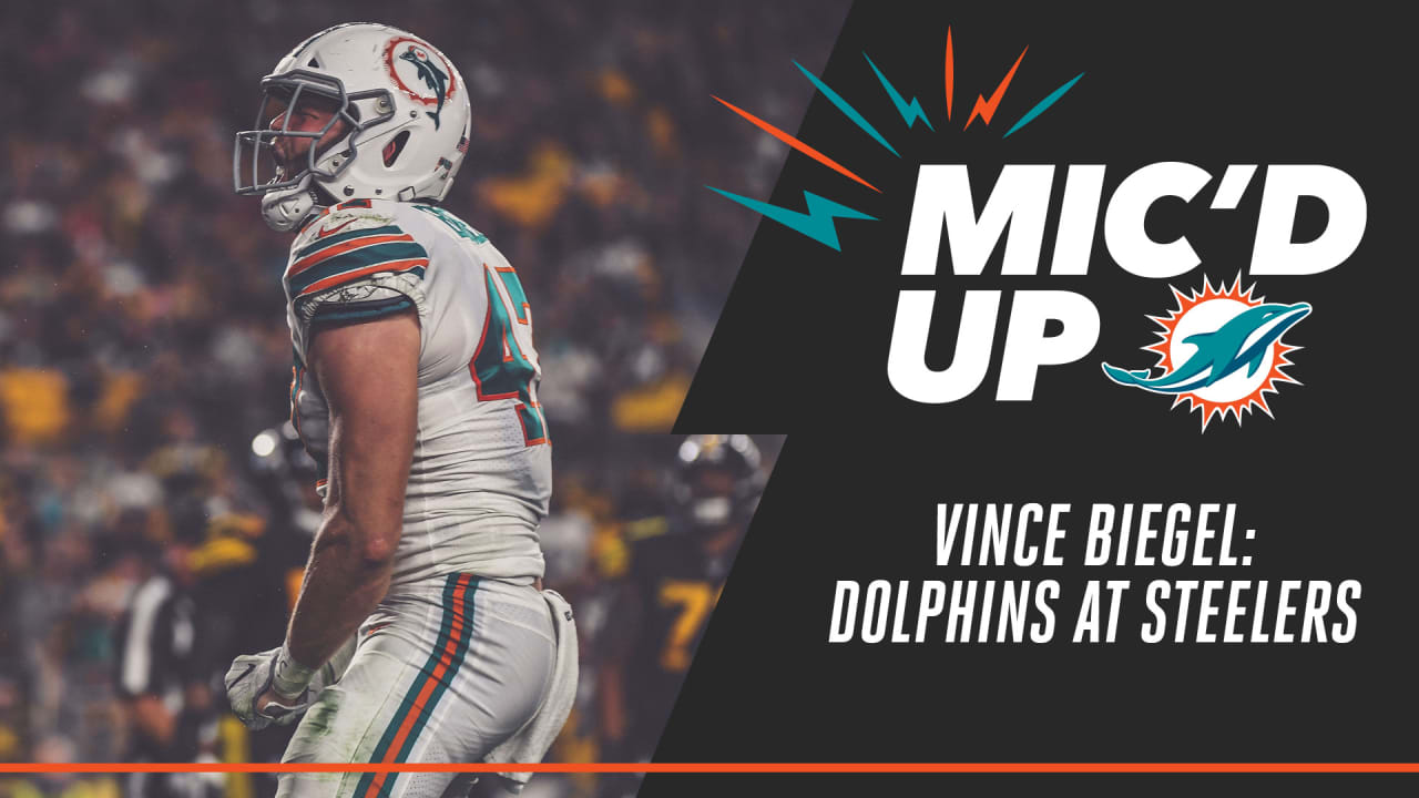 Vince Biegel Mic'd Up: Dolphins at Steelers