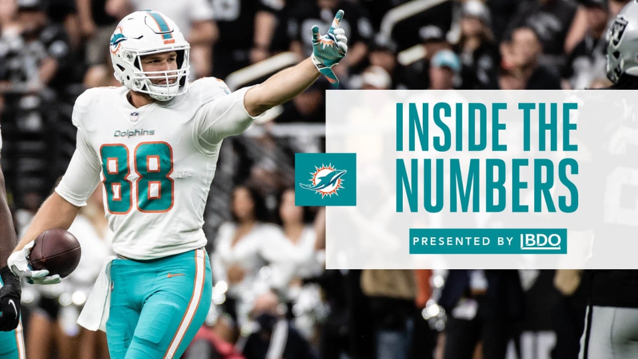 Dolphins Raiders Week 3 Inside the Numbers Stats Fun Facts