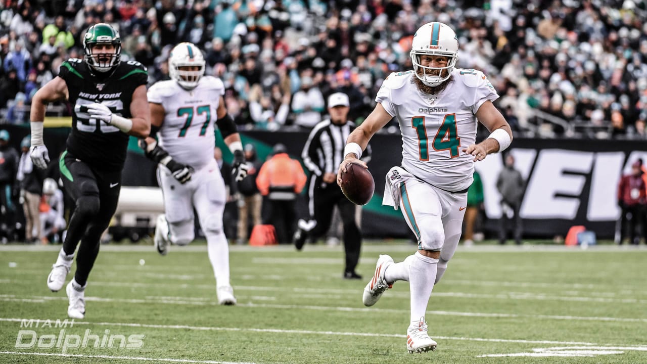 Miami Dolphins history of Ryan Fitzpatrick's number 14