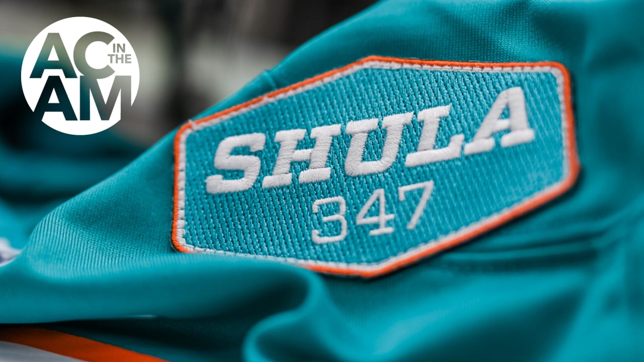 Miami Dolphins will wear two separate patches for their 50th