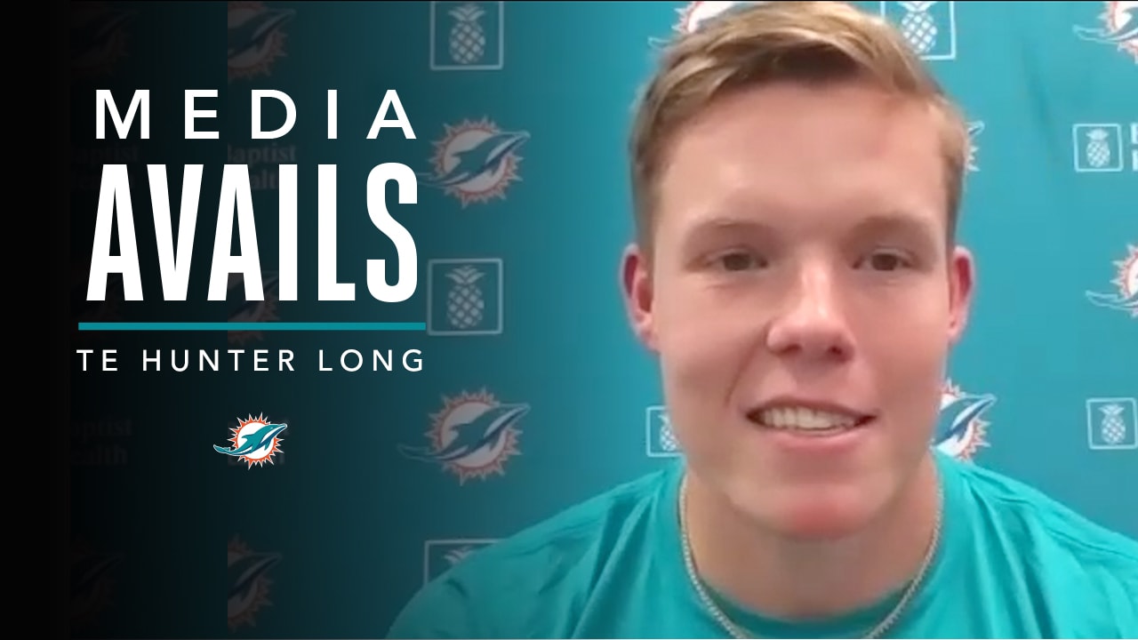 TE Hunter Long Talks 2021 Rookie Minicamp Press Conference