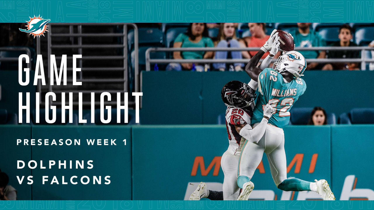 Falcons pull away late for preseason win over Dolphins