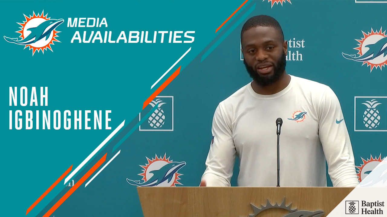 MIAMI DOLPHINS: Noah Igbinoghene